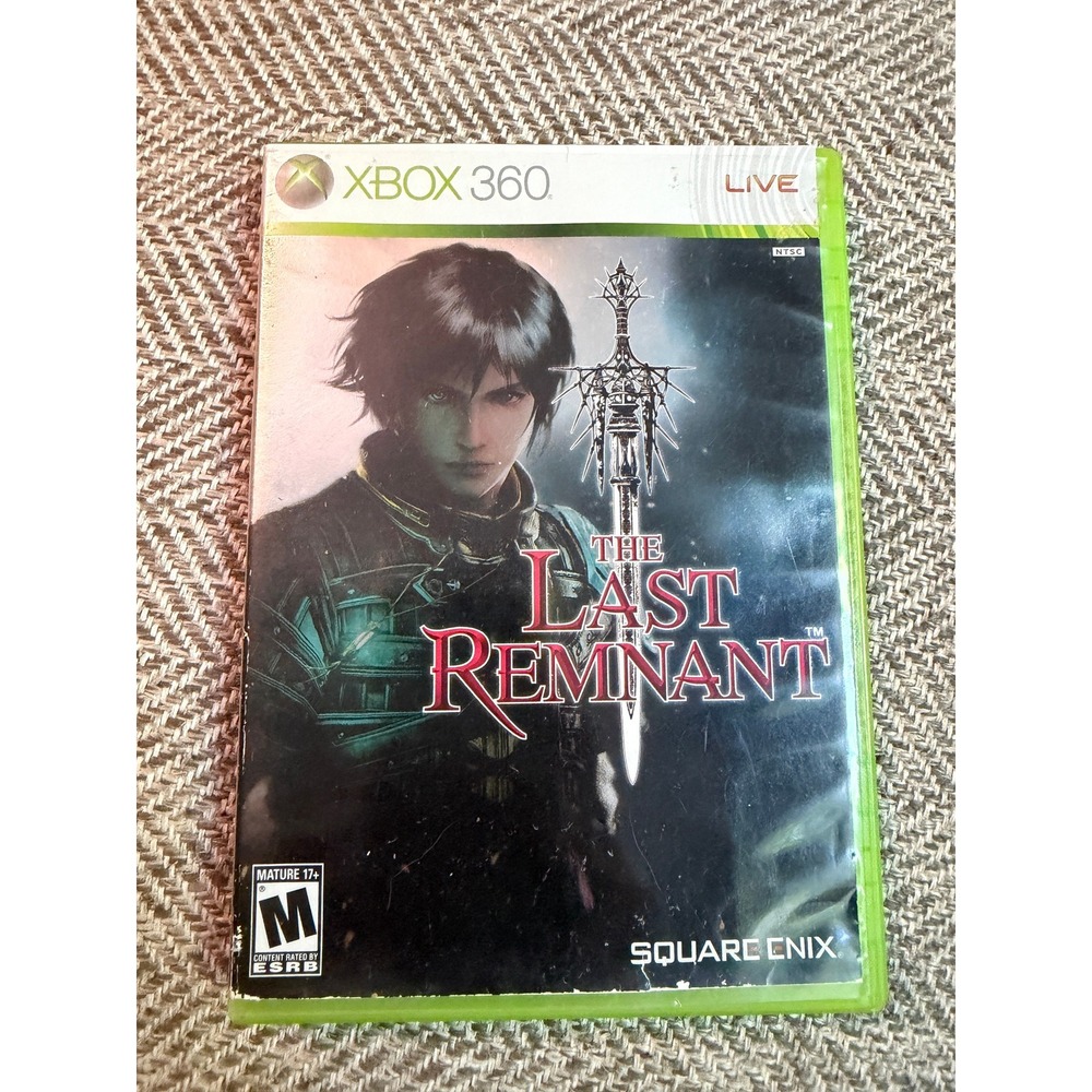 The Last Remnant Xbox 360 Square Enix RPG 2-Disc Set NTSC 2008